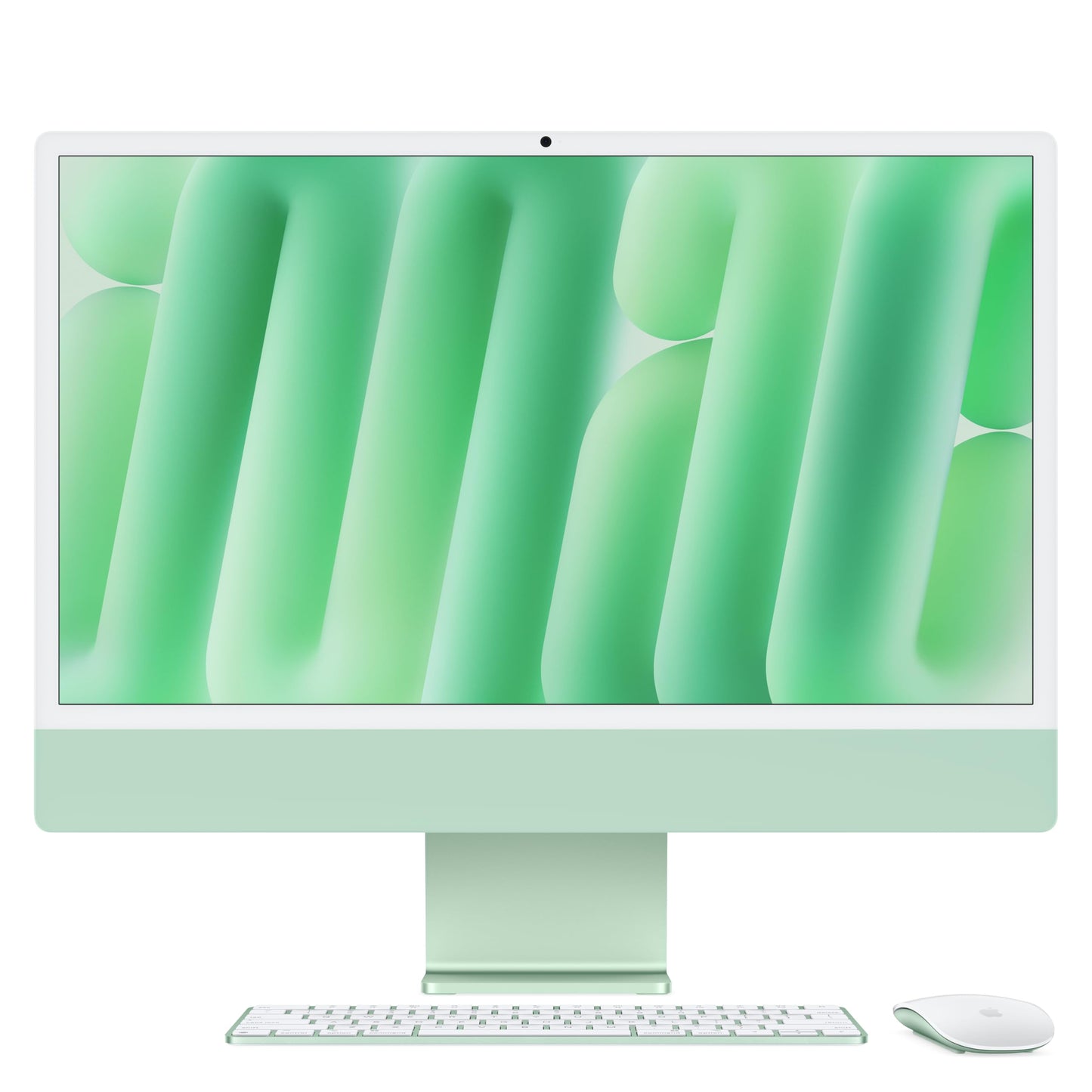 Apple 2024 iMac All-in-One Desktop Computer with M4 chip with 8-core CPU and 8-core GPU: Built for Apple Intelligence, 24-inch Retina Display, 16GB Unified Memory, 256GB SSD Storage; Silver