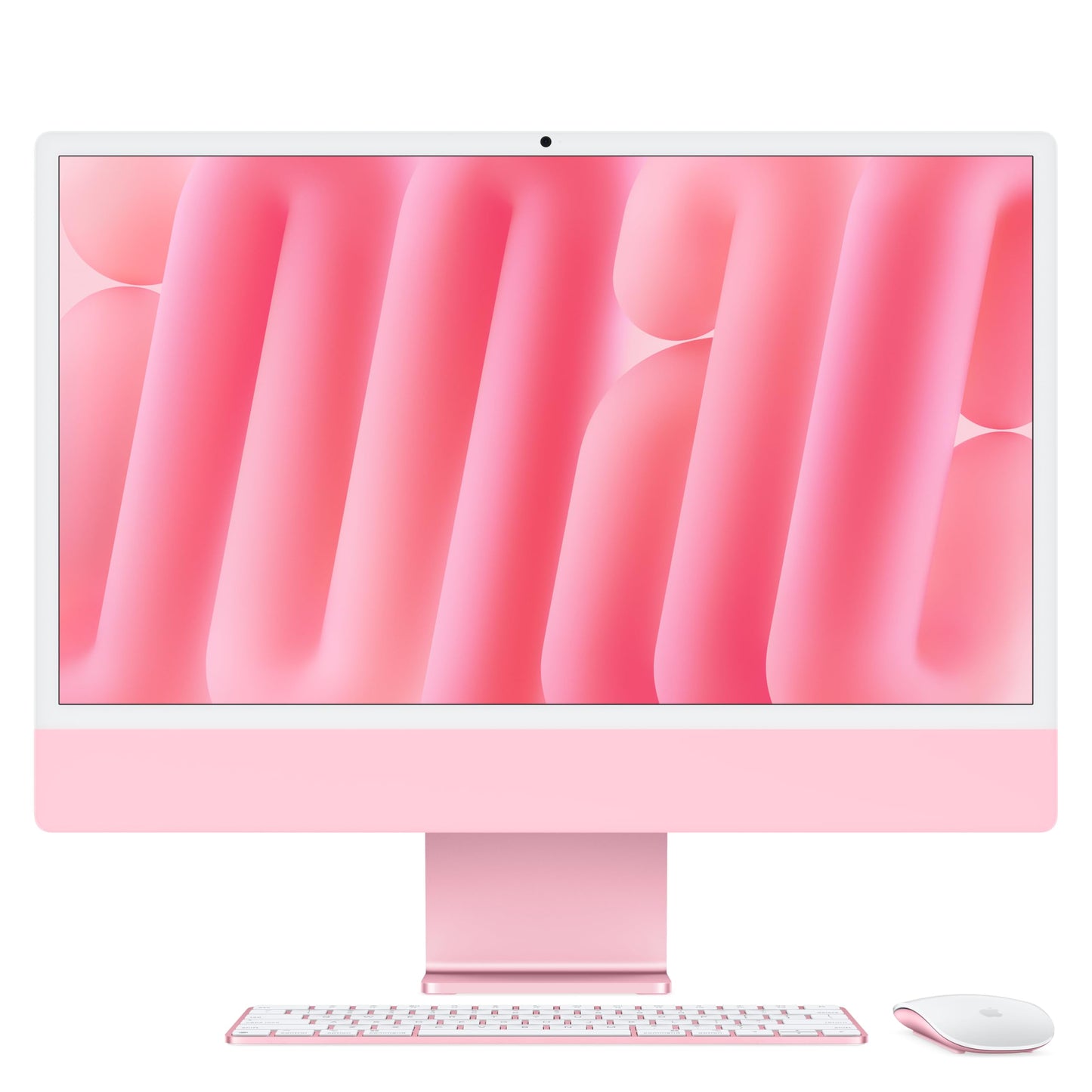 Apple 2024 iMac All-in-One Desktop Computer with M4 chip with 8-core CPU and 8-core GPU: Built for Apple Intelligence, 24-inch Retina Display, 16GB Unified Memory, 256GB SSD Storage; Silver